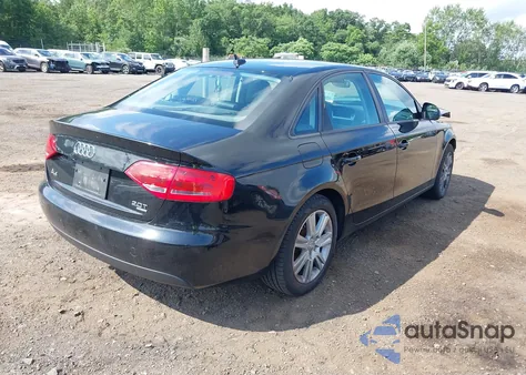 2009 Audi A4 2.0T Premium из США, поврежденный, VIN WAULF78K49N052853